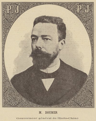 Paul Doumer, Gobernador General de Indochina Francesa de French School